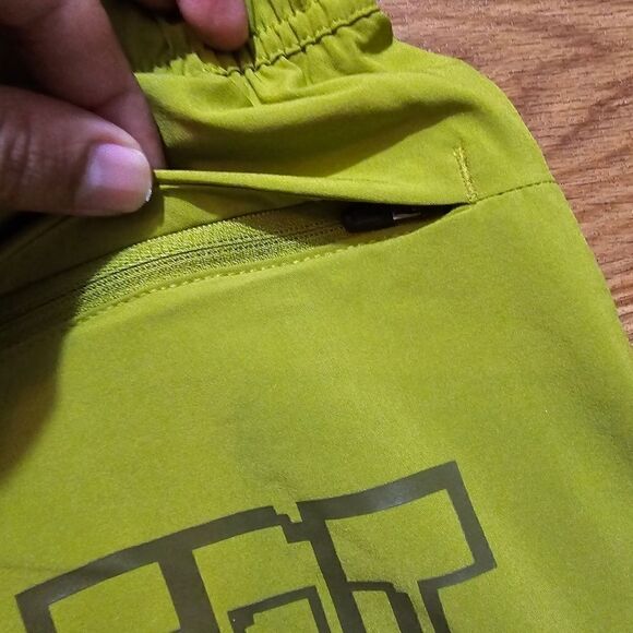 Nike Flex Training Gym Shorts 5" Big Logo Men's Small S Olive Green Black New - Picture 7 of 7